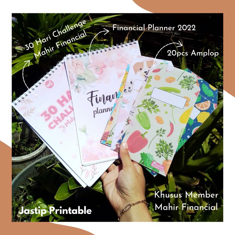 

NOTEBOOK | ISI BINDER | FINANCIAL PLANNER | 30 HARI CHALLENGE | AMPLOP