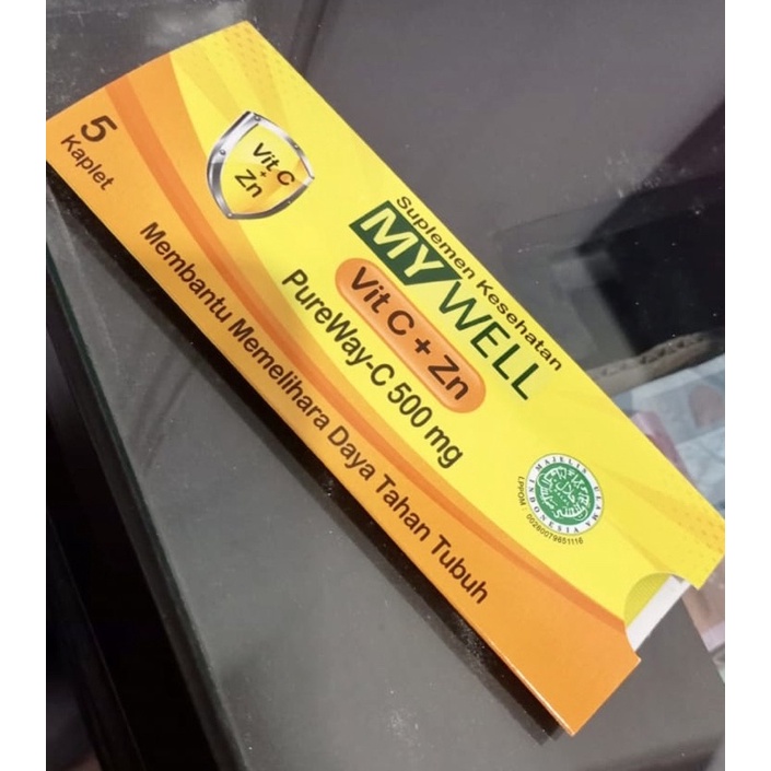 My Well Vit C + Zn Strip