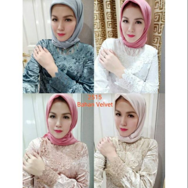 atasan Velvet bludru import /blouse bludru import