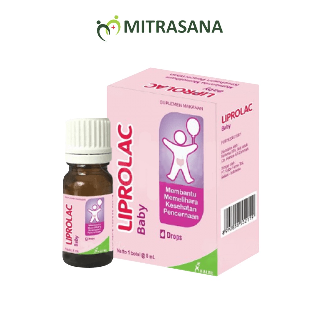 Liprolac Baby Drop 8 Ml - Probiotik &amp; Prebiotik Anak