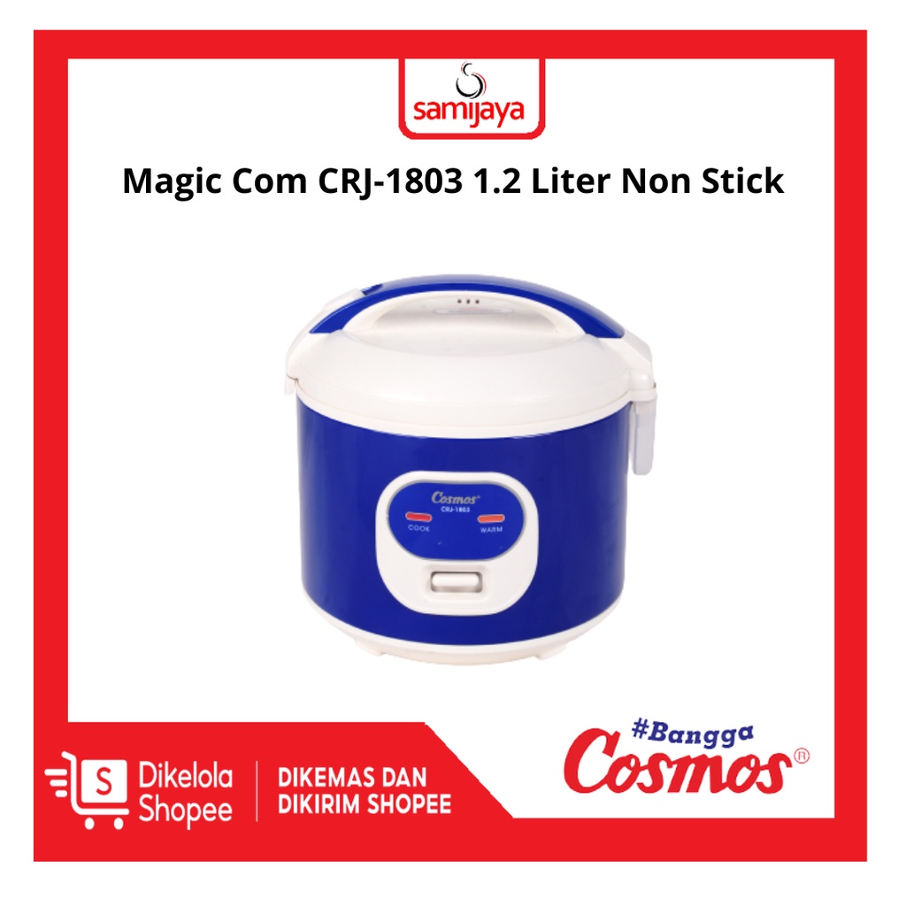 Jual Magic Com Cosmos Crj Rice Cooker Liter Anti Lengket