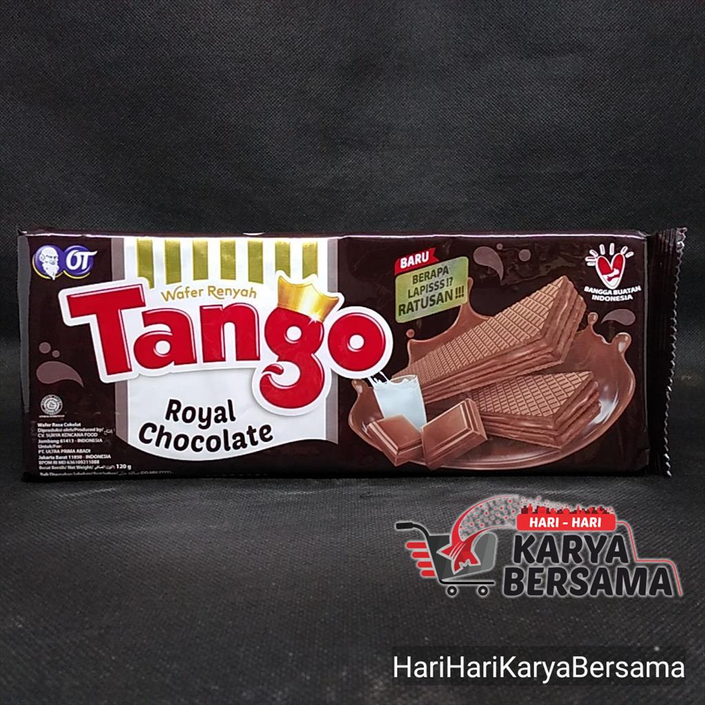 Jual Tango Wafer Royal Chocolate 120gr Shopee Indonesia