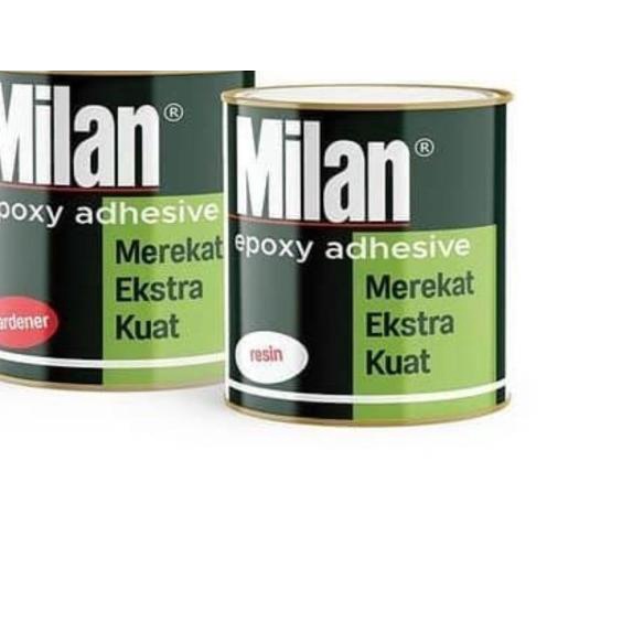 

Lem epoxy milan epoxy adhesive set resin dan hardener - botol
