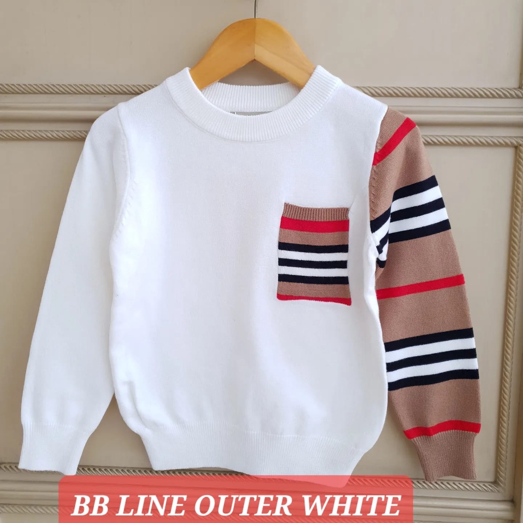 BB OUTER BAJU ATASAN RAJUT SWETER ANAK COWOK CEWEK FASHION KOREA IMPORT