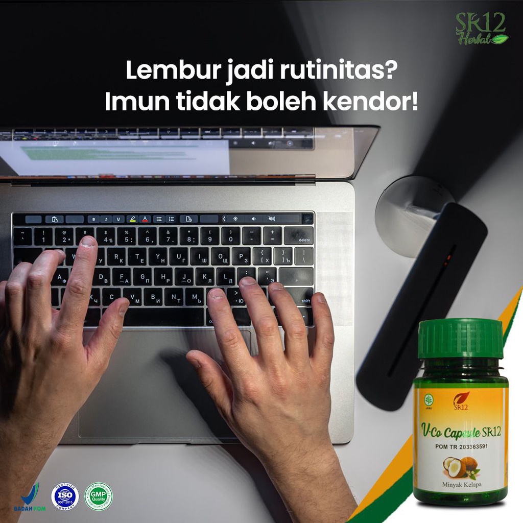 VCO Kapsul SR12 VICO CAPSULE 100 Virgin Coconut Oil MINYAK KELAPA MURNI PREMIUM ASLI BPOM AMAN BLILA