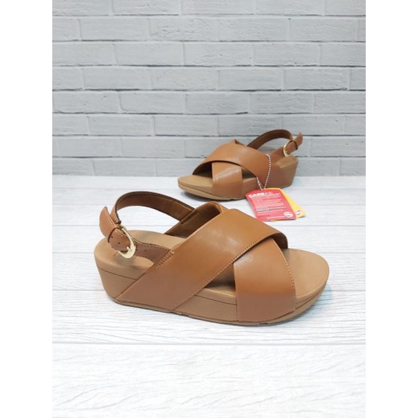 Fitflop crystal slide tali / Sandal wanita Fitflop Crystal slide