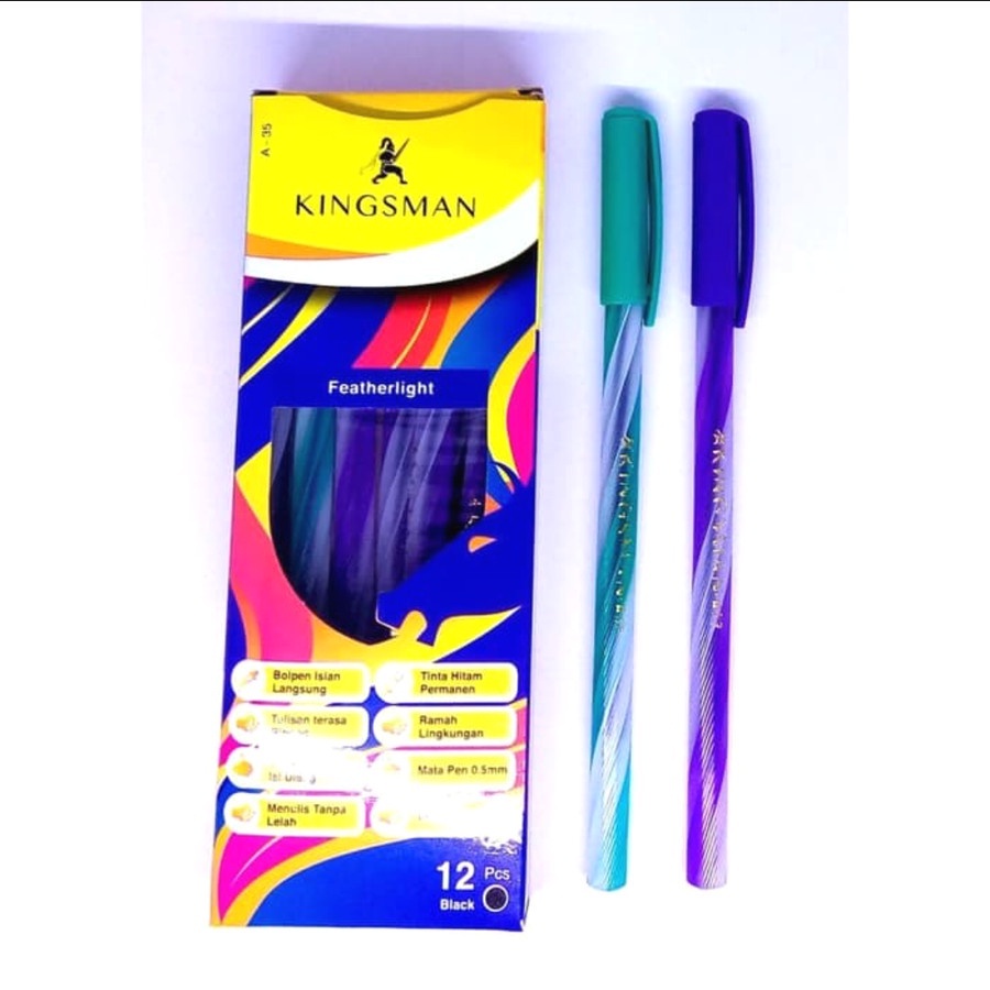 GROSIR DAN ECER PULPEN GEL PENA BELAJAR KINGSMAN