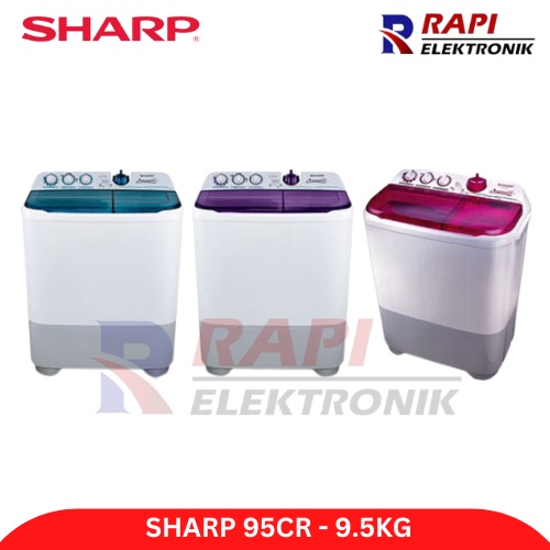 MESIN CUCI SHARP 95CR - 9KG