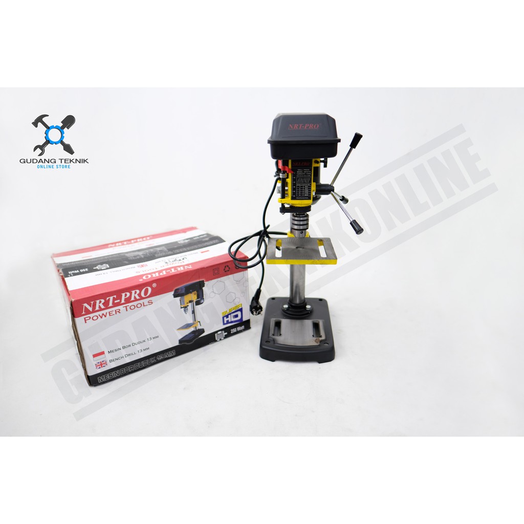 Mesin Bor Duduk Adapter 13mm 250Watt 4113 NRT PRO / Bench Drill Stand Adaptor 13 mm 250 Watt 4113 NRT PRO