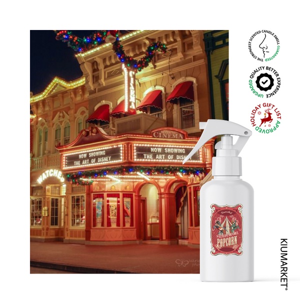 Kiumarket - Salted Caramel Popcorn Mini Strong Atmosphere Anti-Bacterial Roomspray Pengharum Ruangan