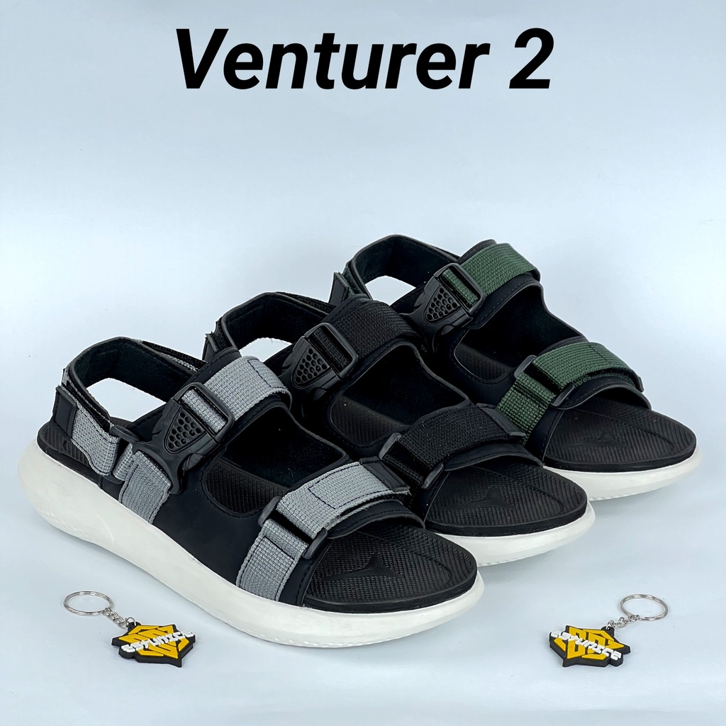 Sendal Gunung Pria Sandal Slop Slip On Pria - Venturer 2