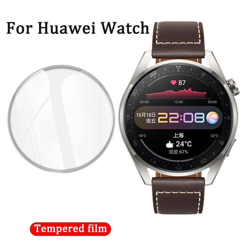 3pcs Tempered Glass Pelindung Layar Huawei Magic Watch GT2 2 Pro 46mm HD Tahan Ledakan Untuk Huawei Honor S1 GT