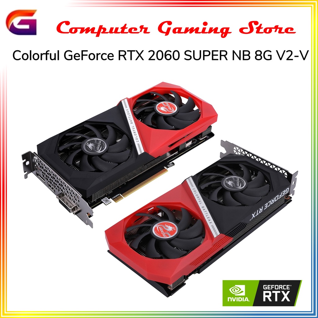Jual Colorful GeForce RTX 2060 SUPER NB 8G V2-V = VGA Card | Shopee ...