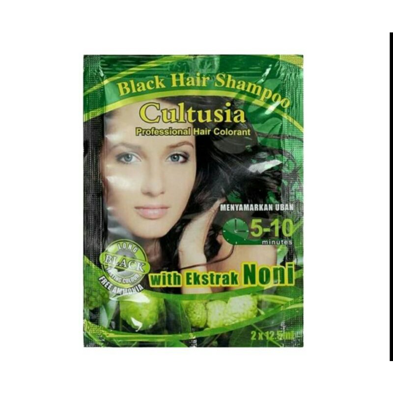 Cultusia Hair Color Black 25 ml