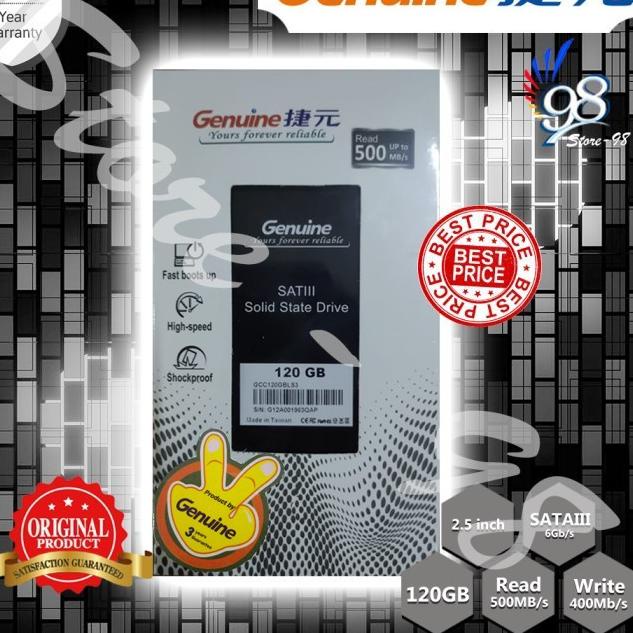 SSD Genuine 120gb sata 3 - SSD 120 gb 2,5"