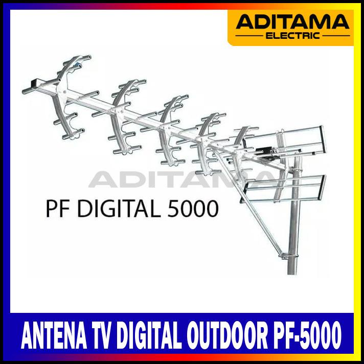 Antena Tv Digital Outdoor Pf Digital 5000/ Pf Antenna Yagi Pf5000