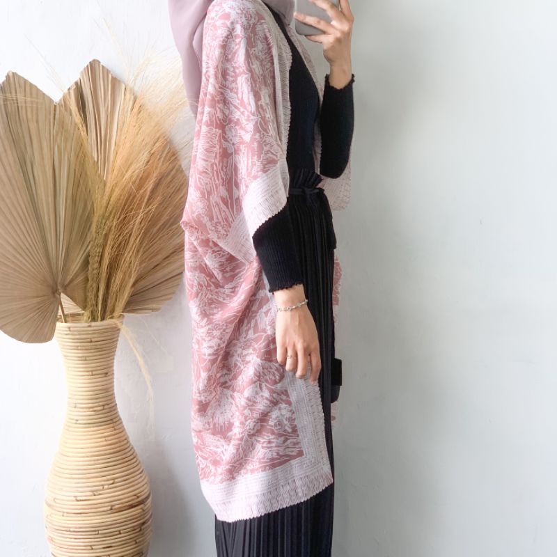 Outer Scraft Voal Premium Outer scraft motif lasercut terbaru outer scraft