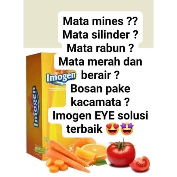 imogen tomat wortel untuk mata(10 saset)BPOM RI MD 867013067071
