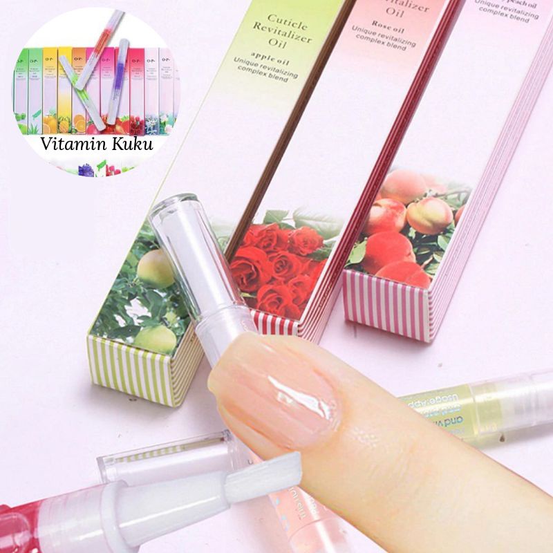 Vitamin Kuku Pen Manicure Pedicure Cuticle Oil Vitamin Kuku Nutrisi kuku