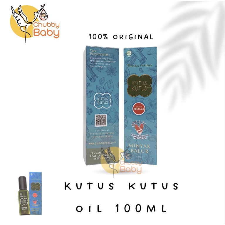 Kutus Kutus Organic Herbal Healing Oil 100ml