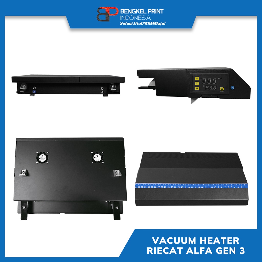 VACUUM HEATER RIECAT KIT PRINTER DTF DTG | EPSON L1800 | GEN 1 | GEN 3