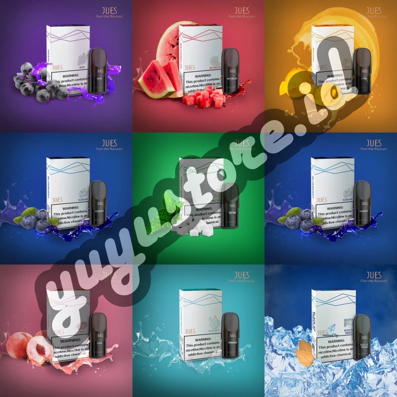 JUES POD CERAMIC PRO In Stock Original 100% - Semua Rasa (Relx Infinity Essential Compatible)