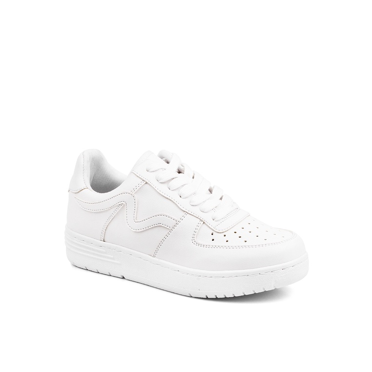 Niel Megan - Sepatu Wanita Tali Putih