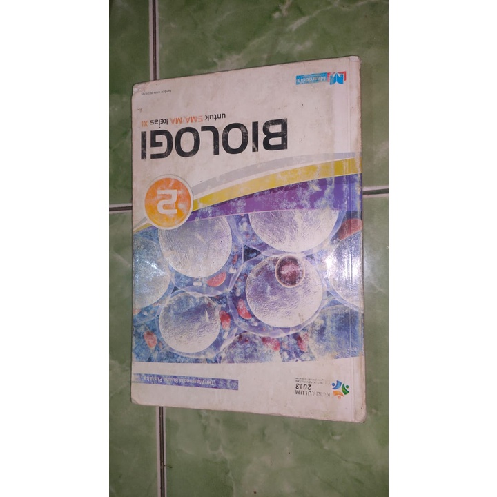 Buku Biologi SMA 11 XI 2 Erlangga K13 Kurikulum 2013 Preloved