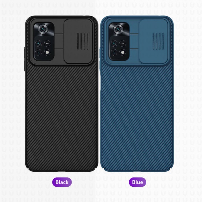 Hard Case Xiaomi Poco M4 Pro Nillkin Camshield Camera Cover Slide Casing