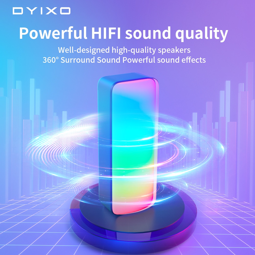 Bluetooth Speaker Super Bass Bluetooth Speakers LED Lights Small Bluetooth Speaker Removable TF Card