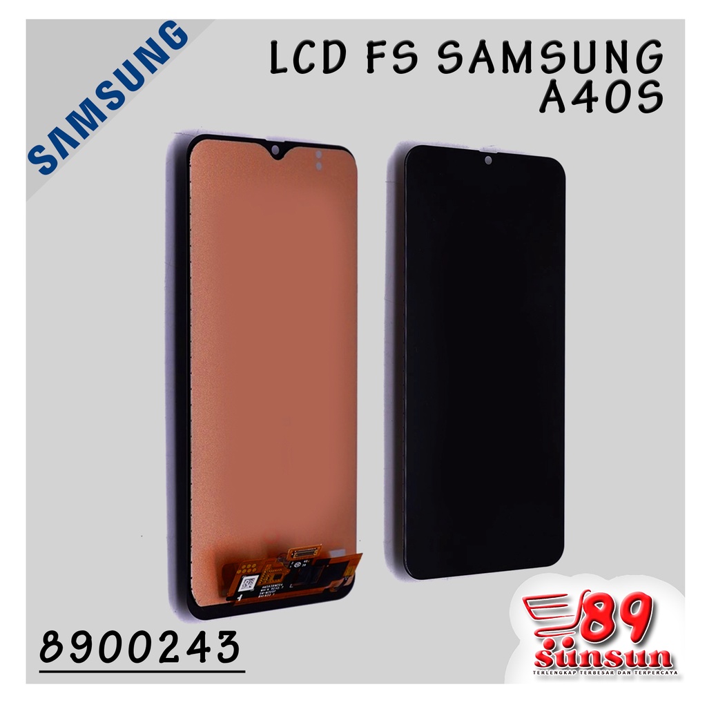 LCD FULLSET SAMSUNG A40S BLACK