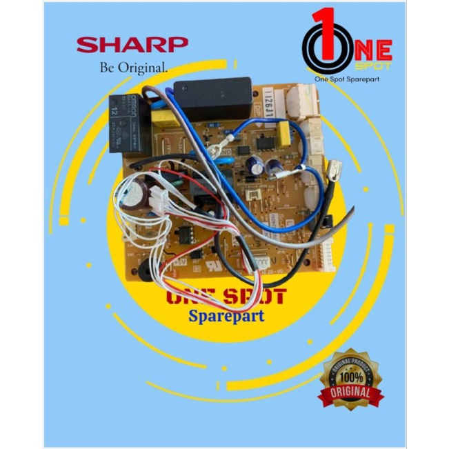 MODUL PCB AC SHARP 0.5PK-1PK PLASMA LOW-WATT THAILAND ORIGINAL PART