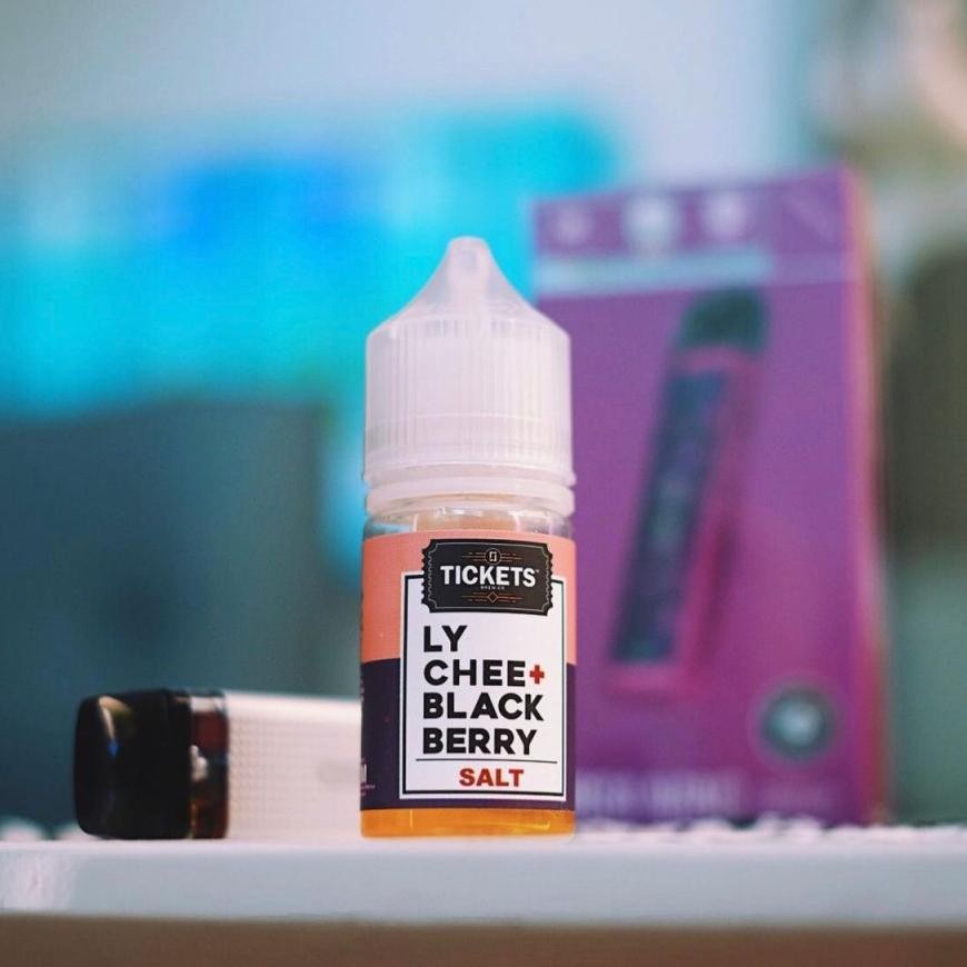 LQUID TICKETS LYCHEE BLACKBERRY 30ML SALTNIC