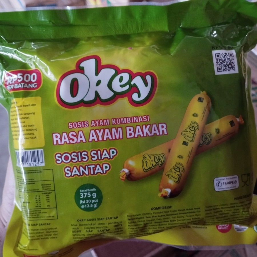 

okey sosis ayam 375gr