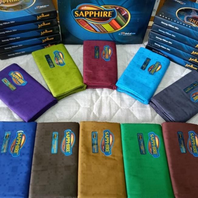 sarung sapphire polos