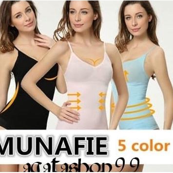 [CAMISOL ATASAN TANK TOP KORSET KORSET BAJU] MUNAFIE SLIM CLOTH ASLI
