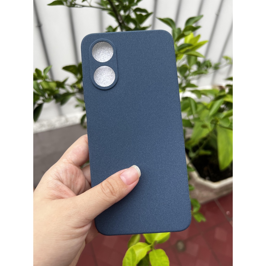 Soft Case Oppo A17 Oppo A17k Slim Matte Silicon Sandstone