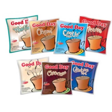 GOOD DAY SACHET 1 RENCENG ISI 10 PCS