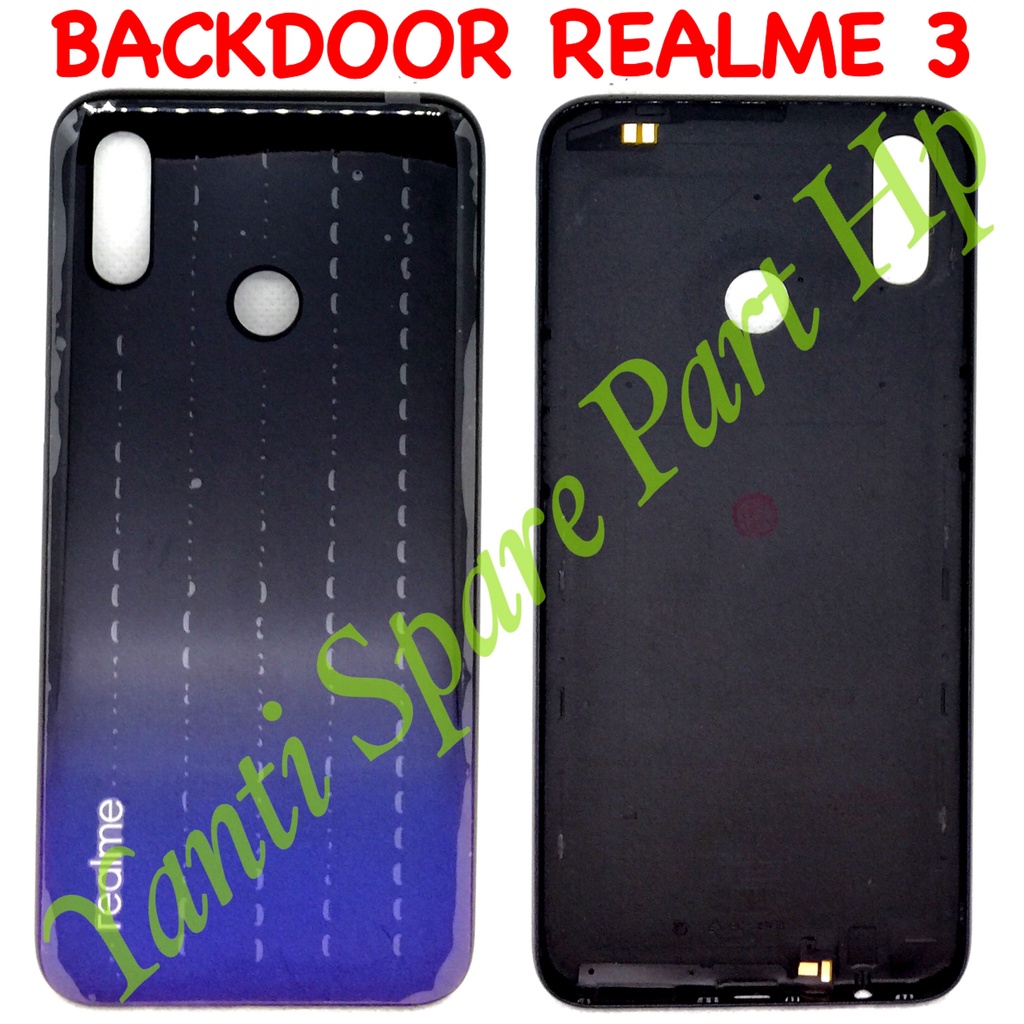 Backdoor Tutup Belakang Realme 3 Original Terlaris New