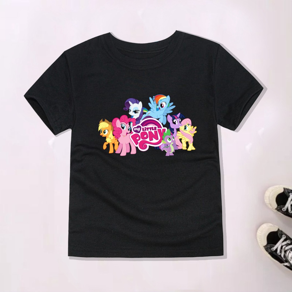 PVJ - Kaos Littel Pony Anak perempuan Cotton Combet Premium