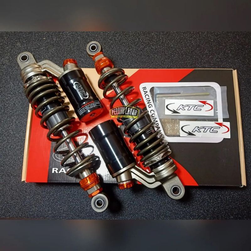 shock sekok shockbreaker belakang ktc kitaco extreme oro original ktc titanium titan grey ukiran siz