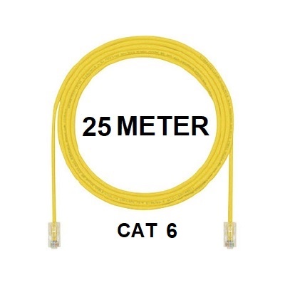 Inotrix 25M-UC6 Patchcord Kabel LAN 25M Internet RJ45 25 Meter Cat 6 Cat6 Cat 6e Cat6e