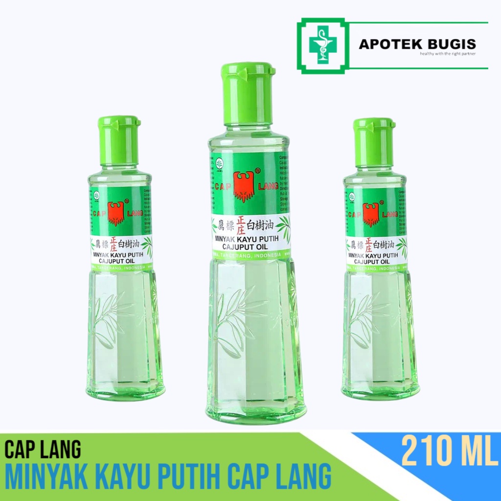 Cap Lang Minyak kayu putih jumbo 210 ml dan AromaTeraphy Minyak Telon Anak