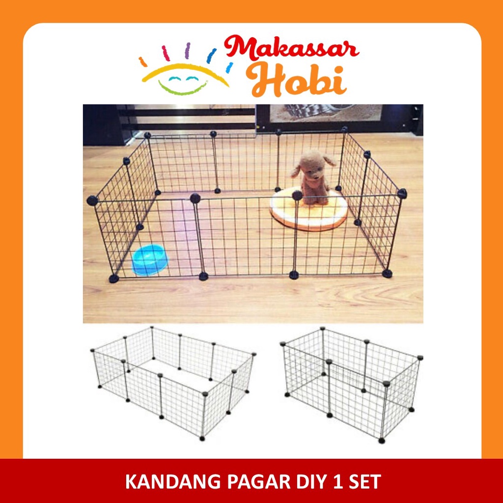 Kandang Pagar Kucing Anjing Kecil Kelinci Kura Kura Hewan Peliharaan