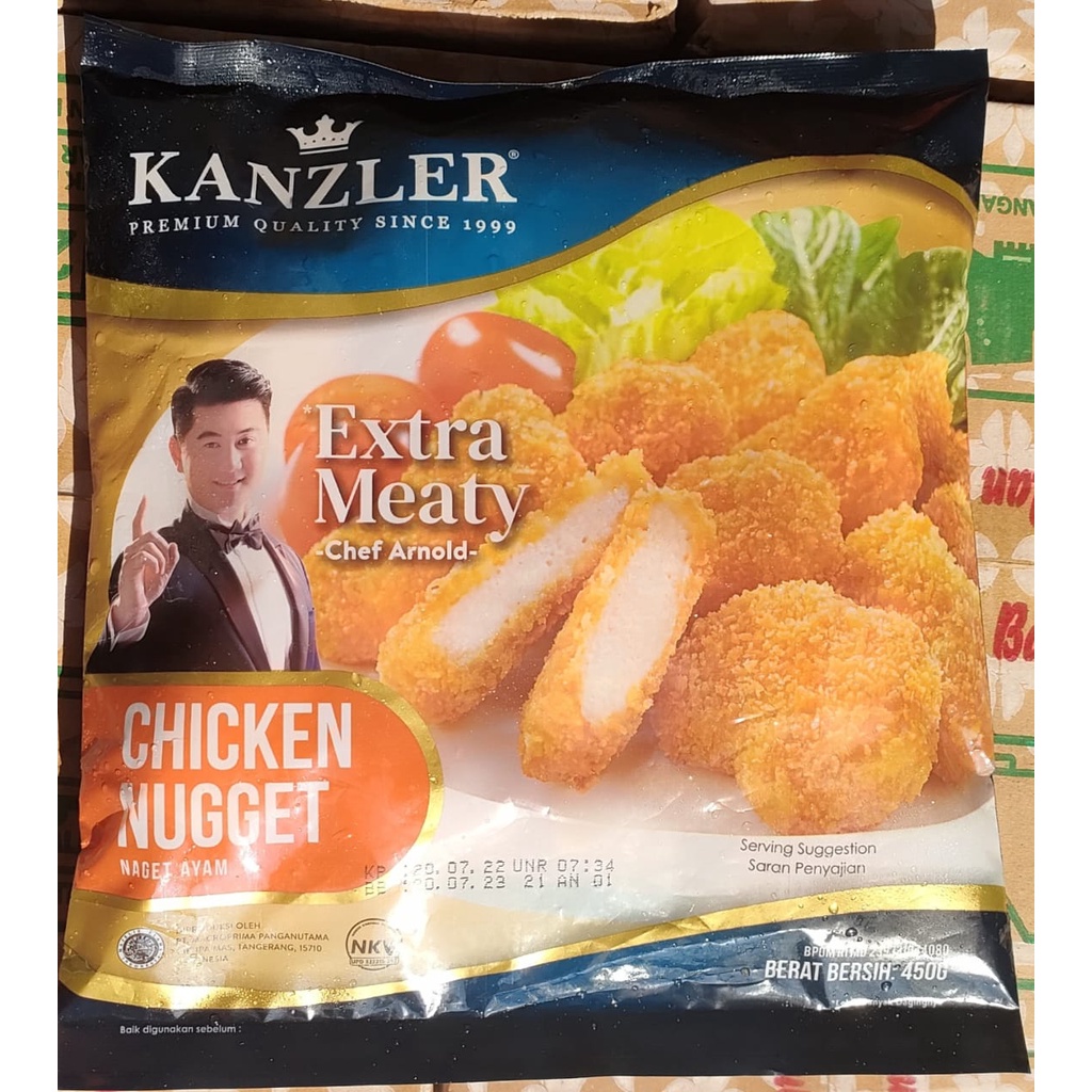 

Kanzler Naget Ayam Premium 450gr Ciputat InstantSameday Ready