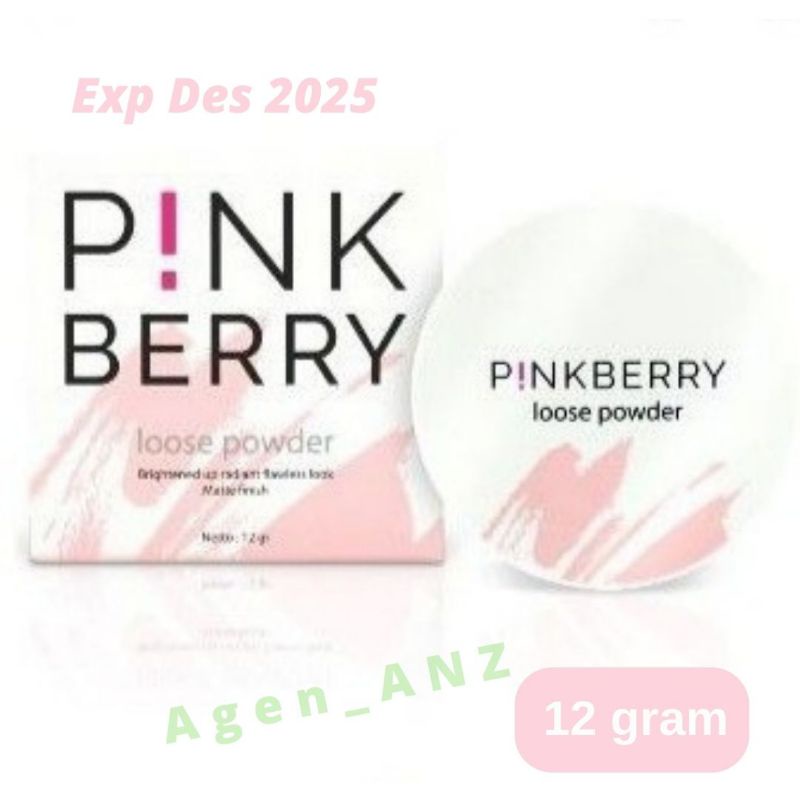 Pink berry two way cake 12g pink berry loose powder 12g pinkberry