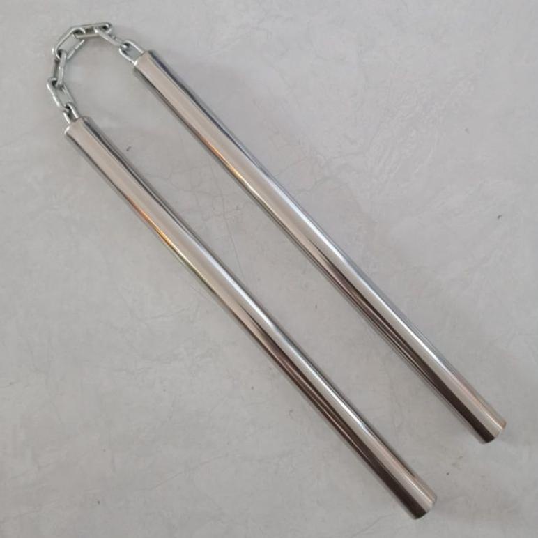 PRODUK- NUNCHAKU STAINLLES FREESTYLE/FIGHT .