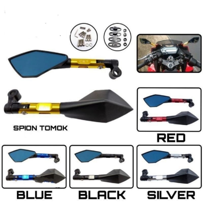 SPION TOMOK CNC V2 UNIVERSAL NMAX AEROX BEAT XEON SCOOPY VARIO 125 VARIO 150 CBR R15 R25 NINJA KAWASAKI