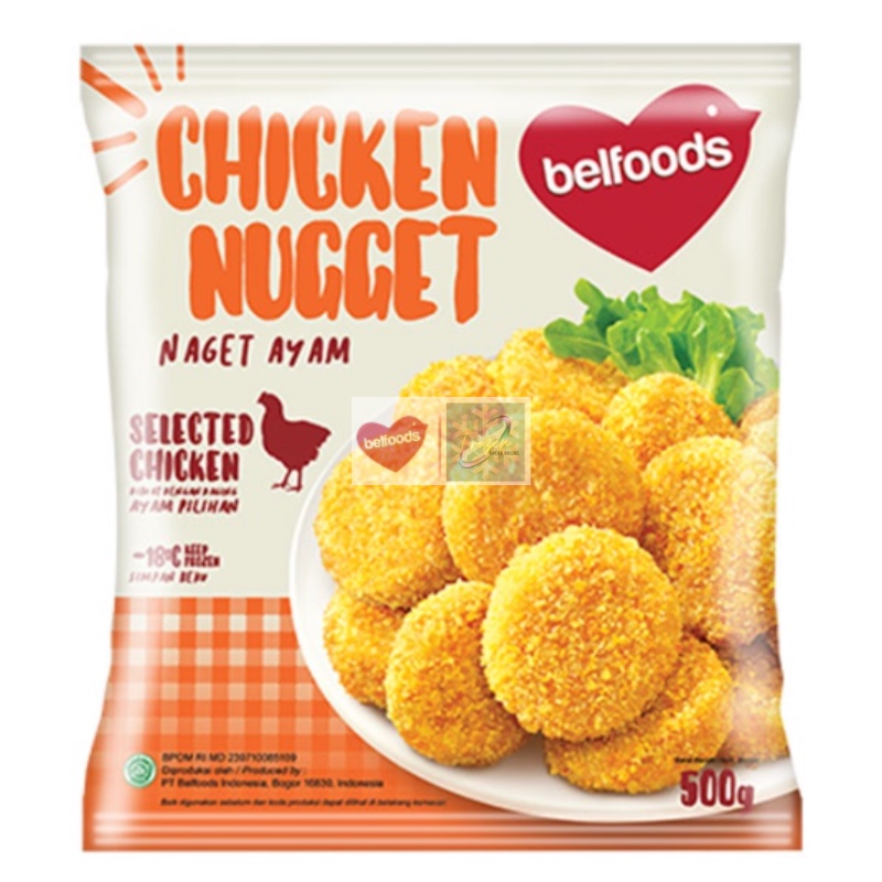 

BELFOODS Chicken Nugget/Naget Ayam 500gr