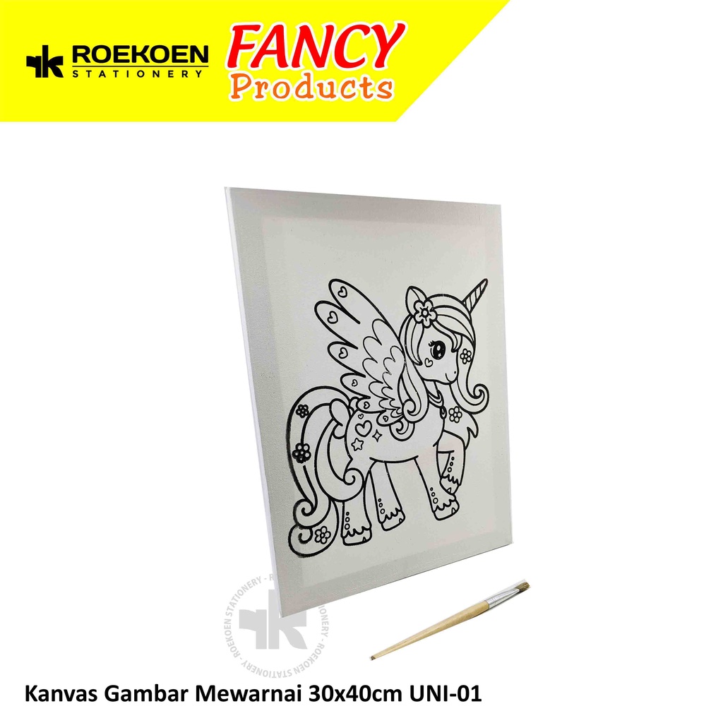 

Tanpa Merk Kanvas Gambar Mewarnai 30x40cm UNI-01